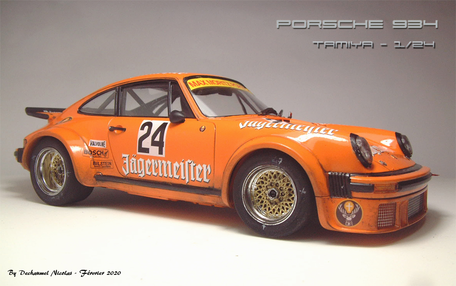 Porsche 934 RSR - Tamiya