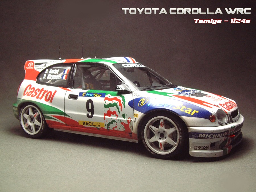 Toyota Corolla WRC - Tamiya