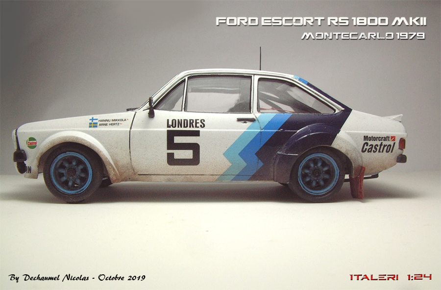 Ford Escort RS 1800 MKII - Italeri