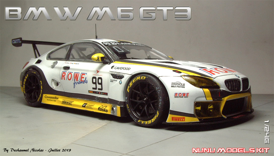 BMW M6 GT3 - NuNu Model Kit